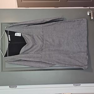 Houndstooth Pattern Dress